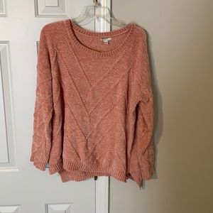 A stunning soft pink sweater. NBW